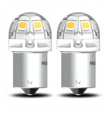 Комплект світлодіодних ламп Philips 24805CU60X2 R5W/R10W LED Ultinon Pro6000 12V/24V BA15s white
