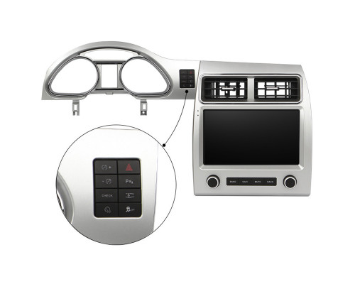 Штатна магнітола Lesko для Audi Q7 I (4L) 2005-2009 9" 2/32Gb CarPlay 4G Wi-Fi GPS Prime (12312-74308)