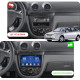 Штатна магнітола Lesko для Chevrolet Nubira 2003-2010 IPS 9" 1280х720 2/32Gb CarPlay 4G Wi-Fi GPS Prime