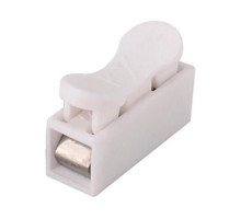 Набір з'єднувачів для дроту PW CH-1 колодки клемні на один контакт 30 шт Білий (C051300-30)