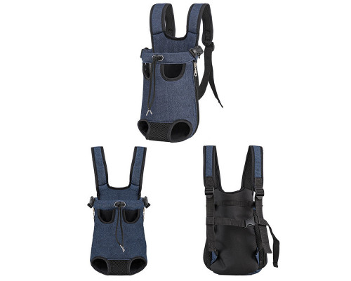 Рюкзак-кенгуру для тварин No Brand A01002-CO Jeans L 13090-83646