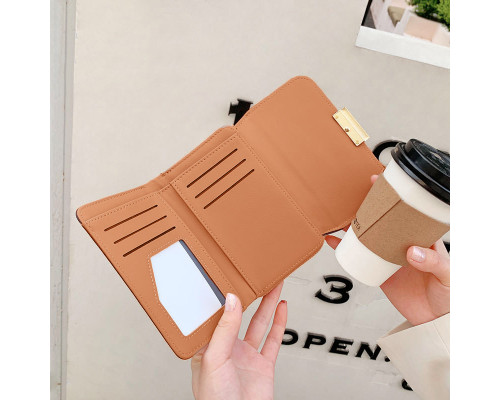 Жіночий гаманець Eastern STAR C319-3A 15х10 см Brown 13198-84703