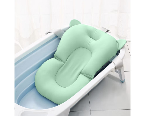 Матрацик у ванну з кріпленнями Bestbaby 341 44х30 см Green 13241-85699