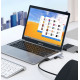 Адаптер Перехідник GT Type-C 3.1 на USB 3.0 для MacBook iMac Bodasan Black (W050725)