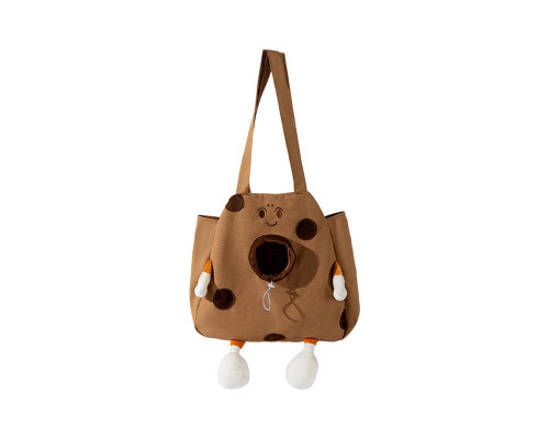 Сумка-перенесення для котів та собак No Brand Сookies 2404SXMJ3153 30х32 см Brown 13143-84840