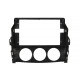 Перехідна рамка 9 Lesko Mazda MX-5 2008-2015 (6850)