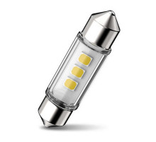 Світлодіодна лампа Philips 11854WU60X1 White Ultinon Pro6000 12V C5W 38mm 4000K 1 шт