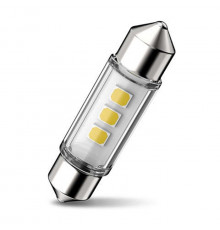 Світлодіодна лампа Philips 11854WU60X1 White Ultinon Pro6000 12V C5W 38mm 4000K 1 шт