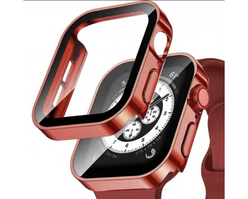 Захисний чохол зі склом Choice 2 для Apple Watch 45 мм Червоний Захисний чохол зі склом Choice 2 для Apple Watch 45 мм Червоний