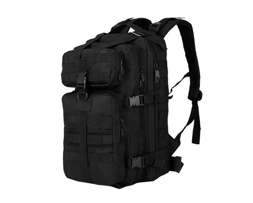 Рюкзак тактичний Aokali Outdoor A10 35L Чорний Рюкзак тактичний Aokali Outdoor A10 35L Чорний
