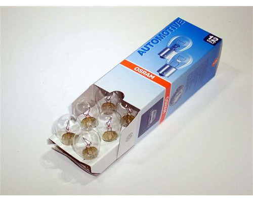Автолампа ук. OSRAM 7506 P21W 12V BA15s 10X5
