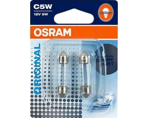 Автолампа ук. OSRAM 6418-02B C5W 36mm 12V SV8.5-8 10X2 Blister Автолампа ук. OSRAM 6418-02B C5W 36mm 12V SV8.5-8 10X2 Blister