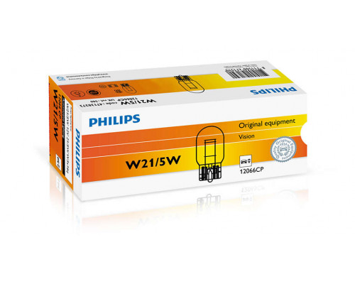 Автолампа ук. PHILIPS 12066CP W21/5W 12V 21/5W W3X16q Автолампа ук. PHILIPS 12066CP W21/5W 12V 21/5W W3X16q