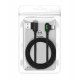 Двосторонній зарядний кабель для iPhone iPad McDodo 90 ° USB to Lightning з LED підсвічуванням 1.8m