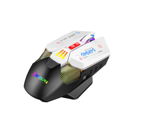 Миша бездротова ігрова з акумулятором та підсвідкою Imice 2.4 gHz MiKespN W19 E-Sports Black Миша бездротова ігрова з акумулятором та підсвідкою Imice 2.4 gHz MiKespN W19 E-Sports Black