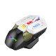 Миша бездротова ігрова з акумулятором та підсвідкою Imice 2.4 gHz MiKespN W19 E-Sports Black