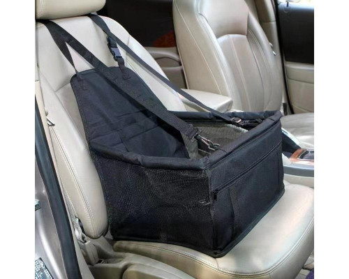 Органайзер сумка на сидіння в авто для тварин Icar 40х33х24 см Чорний (С051341)