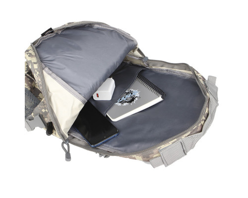 Рюкзак тактичний Aokali Outdoor A57 30 л Камуфляж Піксель (6773-42021)