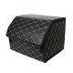 Автомобільний органайзер Lesko ZWX-002 Black/Gold 55х30х30 см