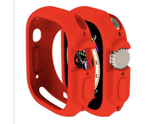 Захисний чохол для Apple Watch СВ 44 мм Червоний 457767729 Захисний чохол для Apple Watch СВ 44 мм Червоний 457767729