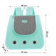 Рюкзак-перенесення для котів MoorPet 257711 31х30 см Turquoise 12982-84062