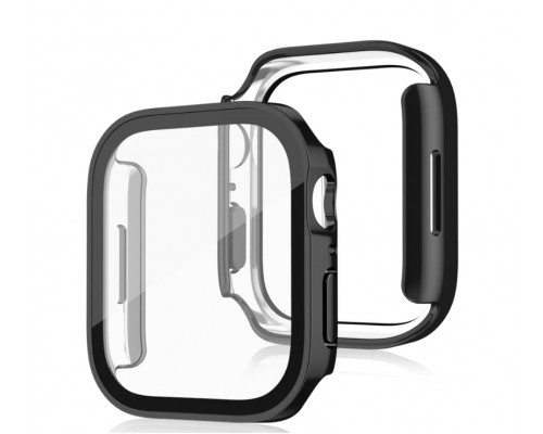 Захисний чохол зі склом Choice для Apple Watch 44 мм Чорний Захисний чохол зі склом Choice для Apple Watch 44 мм Чорний