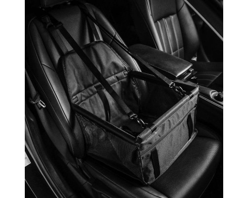 Органайзер сумка на сидіння в авто для тварин Icar 40х33х24 см Чорний (С051341)