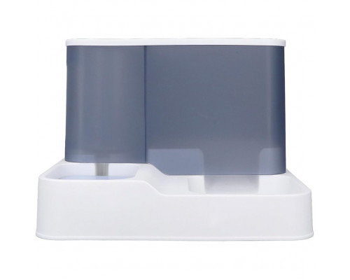 Автоматична годівниця для котів та собак з напувалкою Lesko DT537 Blue 12602-83803