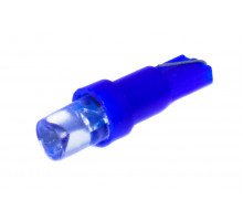 Світлодіодна лампа AllLight T 5 1 діод LED W2*4.6d 12V BLUE