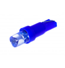 Світлодіодна лампа AllLight T 5 1 діод LED W2*4.6d 12V BLUE
