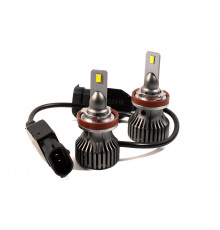 Комплект LED ламп HeadLight F1X H11 (PGJ19-2) 52W 12V 8400Lm з активним охолодженням (збільшена світловіддача)