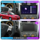 Штатна магнітола Lesko для Toyota Corolla X (E140, E150) 2006-2012 екран 9" 1/16Gb/ Wi-Fi Optima GPS Android