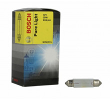 Автолампа BOSCH Pure Light K10W 10W 12V SV8.5-8 (1987302210)