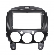 Перехідна рамка 9 Lesko Mazda 2 2007-2014 Black
