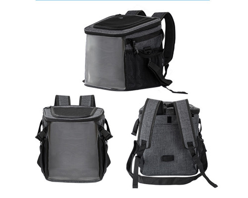 Рюкзак-перенесення No Brand A04006-BK-F 30х30х33 см Dark Gray 13094-83541