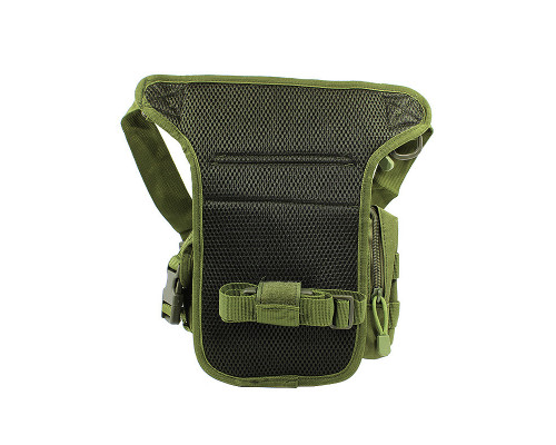 Сумка тактична на стегно Aokali Outdoor A90 30х22 см Green Сумка тактична на стегно Aokali Outdoor A90 30х22 см Green