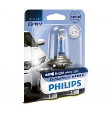 Автолампа PHILIPS 12336CVB1 H3 55W 12V PK22s CristalVision