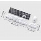 Підставка під зап'ястя для миші клавіатури Joy 43х11 см Білий