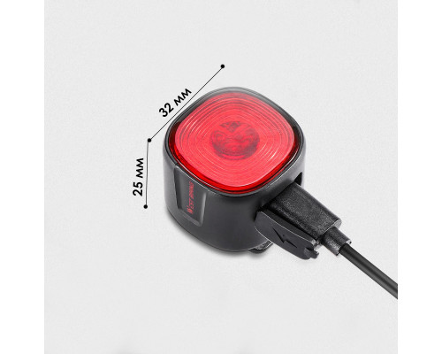 Ліхтар велосипедний West Biking YP0701409-WT09 Black 13355-85806