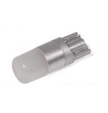 Світлодіодна лампа StarLight T10 1 діод 12V 0.6W / матова лінза / пластиковий цоколь