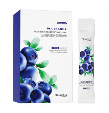 Маска для обличчя нічна в стиках Bioaqua Blueberry Arbutin Moisturizing Mask