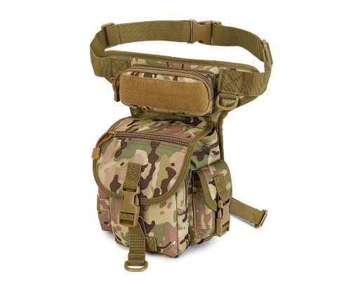 Сумка тактична на стегно Aokali Outdoor A90 Камуфляж (5358-41948) Сумка тактична на стегно Aokali Outdoor A90 Камуфляж (5358-41948)