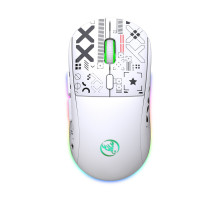 Миша бездротова Imice HYSJ Т90 2.4G + Bluetooth White