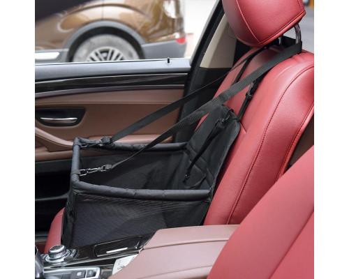 Органайзер сумка на сидіння в авто для тварин Icar 40х33х24 см Чорний (С051341)