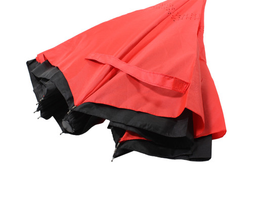 Жіночий парасольку навпаки Up-Brella Червоний (2907-13257) Жіночий парасольку навпаки Up-Brella Червоний (2907-13257)