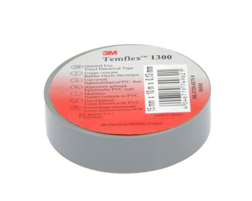 Ізолента 3M 10 м Сіра 00-00008179 Ізолента 3M 10 м Сіра 00-00008179