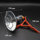 Туристичний газовий обігрівач для кемпінгу Easy Walking EW-7109