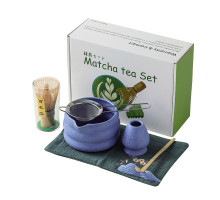 Набір для приготування чаю матчу No Brand Matcha SD5458 Blue 7 предметів 13273-85687