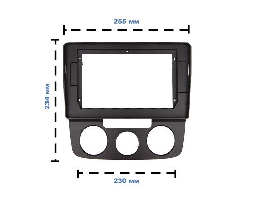 Перехідна рамка Lesko 10.1" Volkswagen Jetta 2005-2009 Golf 2003-2008 Manual AC (6881) Перехідна рамка Lesko 10.1" Volkswagen Jetta 2005-2009 Golf 2003-2008 Manual AC (6881)