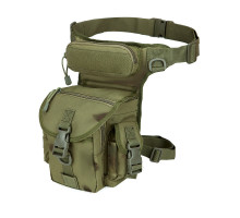 Сумка тактична на стегно Aokali Outdoor A90 30х22 см Green 5358-63124